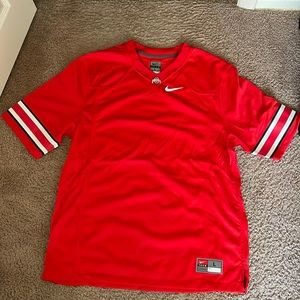 Ohio State Buckeyes Blank Nike Fb Jersey